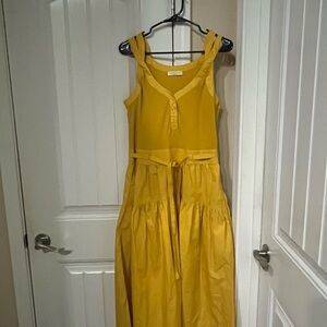 Ulla Johnson Yellow Maxi Dress